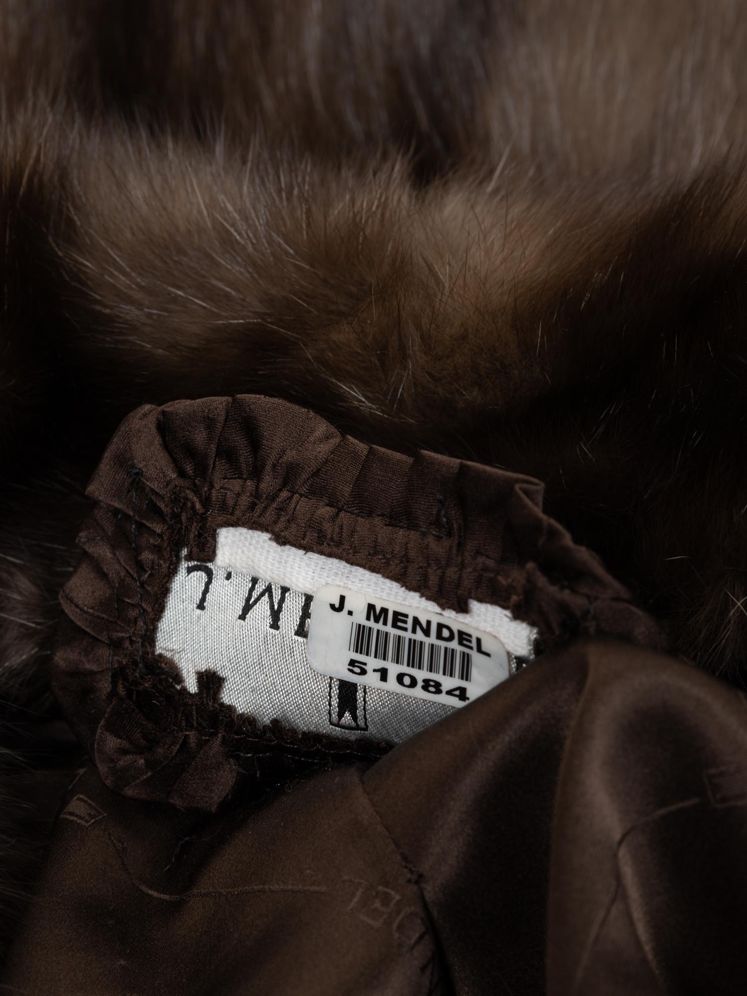 J. Mendel Sable Fur Coat