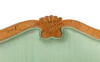 A Biedermeier Cherry and Poplar Settee