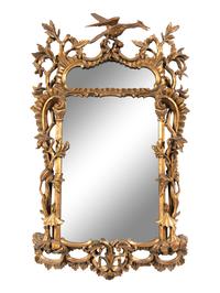 A George II Style Giltwood Mirror