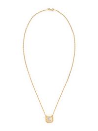 YELLOW GOLD AND DIAMOND NECKLACE