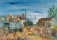 La moissonneuse-batteuse , c. 1948-50