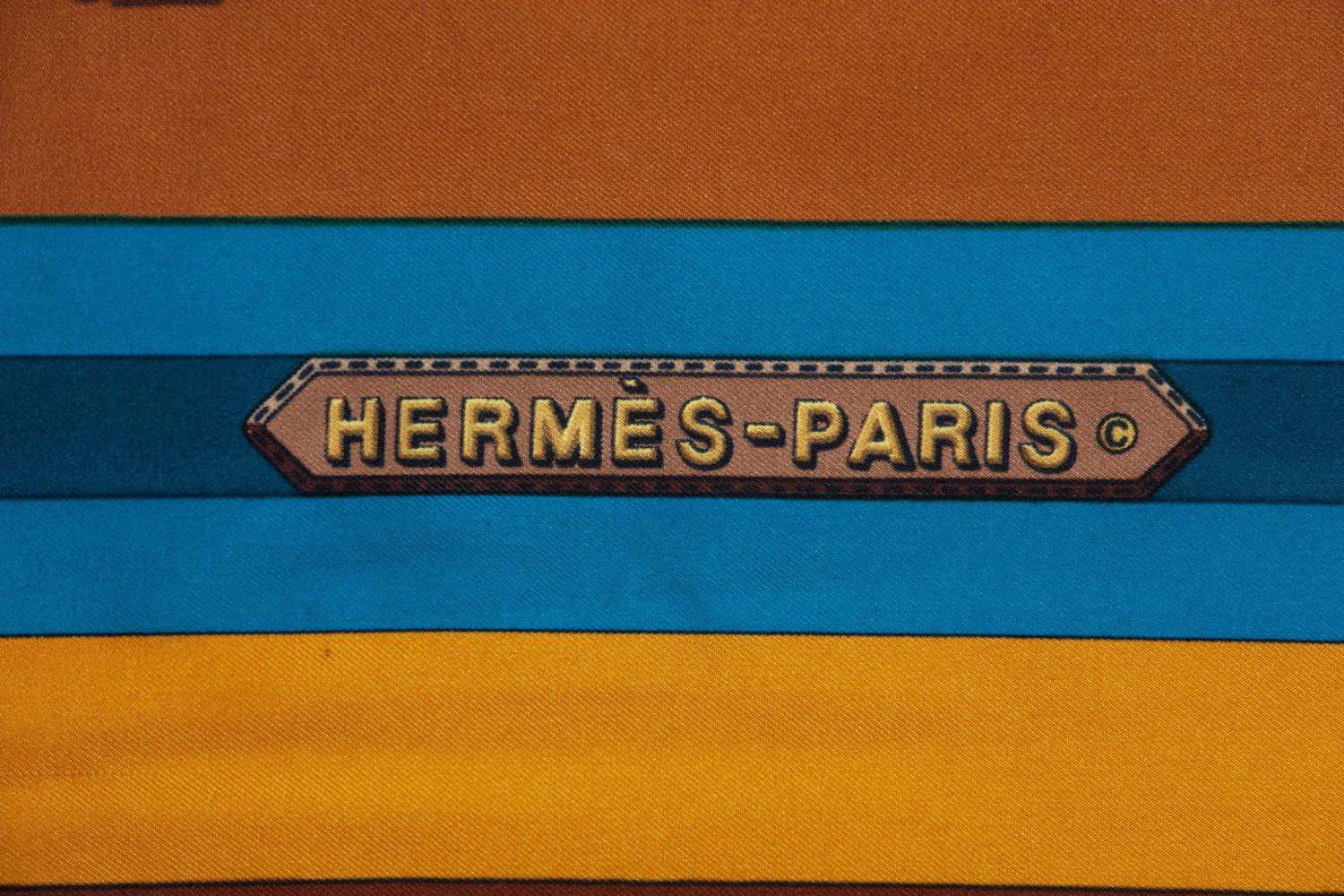 Four Hermès 90cm Cashmere and Silk Scarves