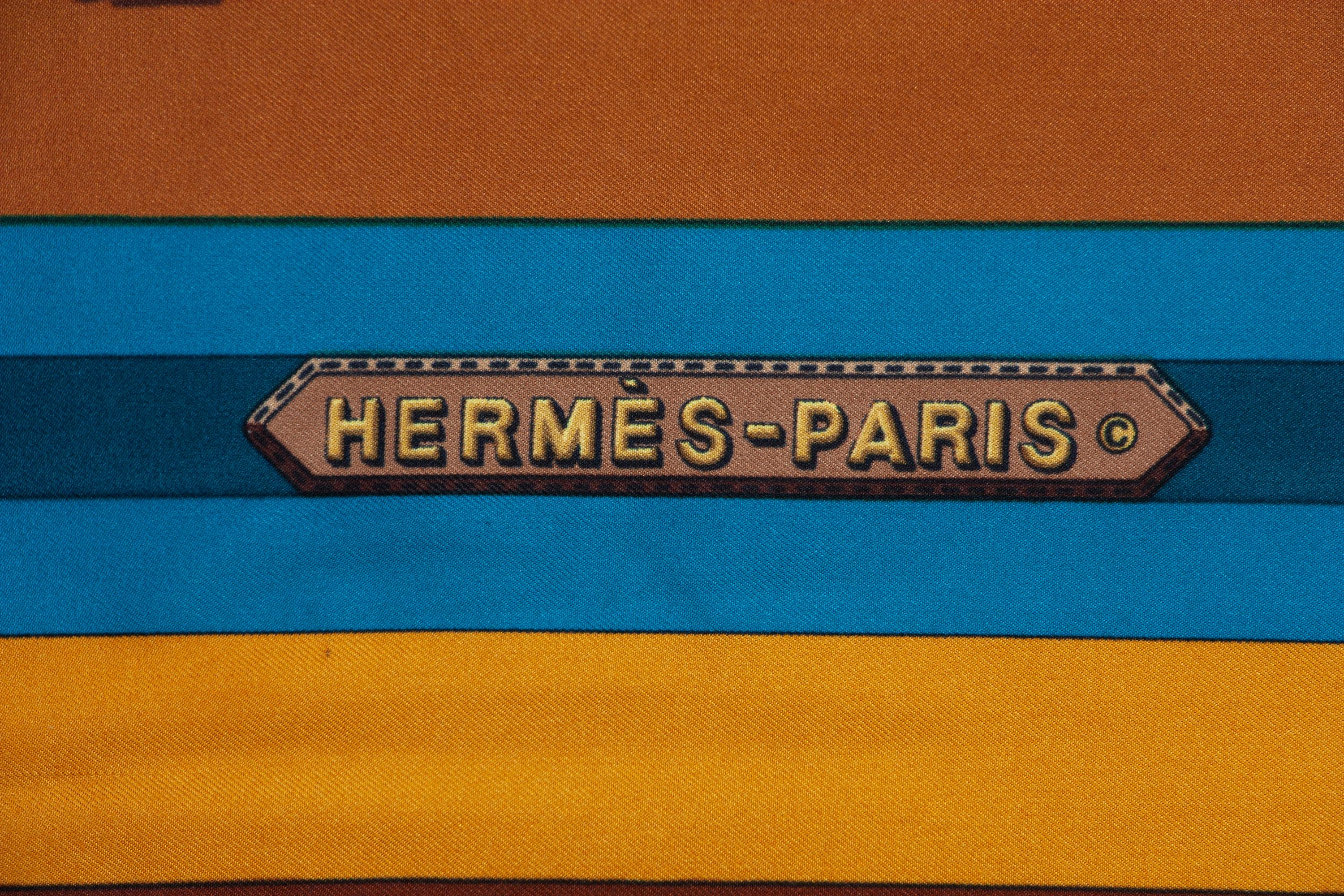 Four Hermès 90cm Cashmere and Silk Scarves