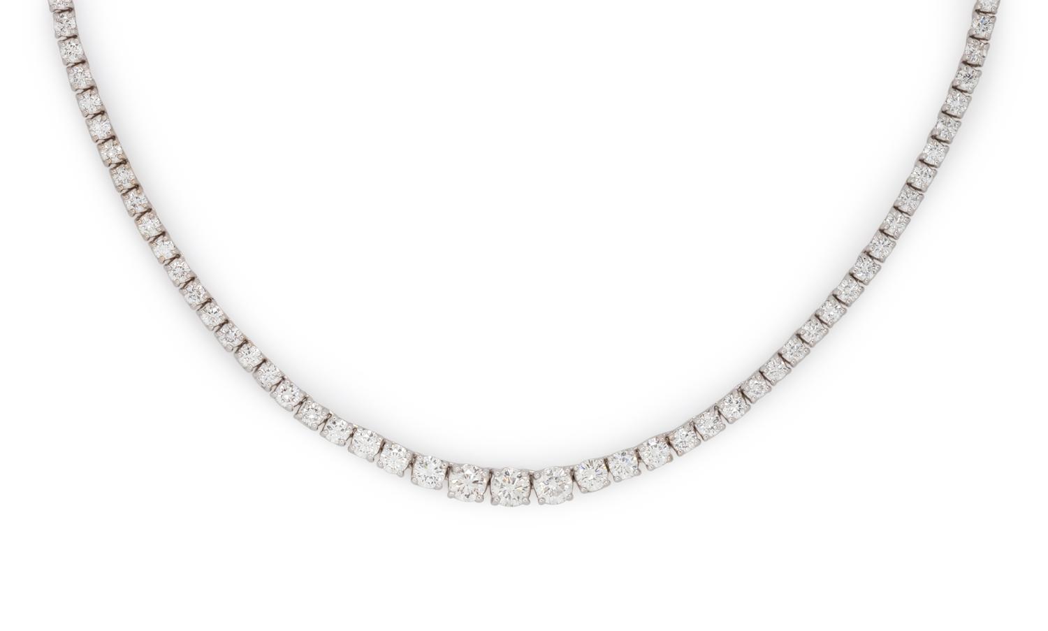 DIAMOND RIVIÈRE NECKLACE