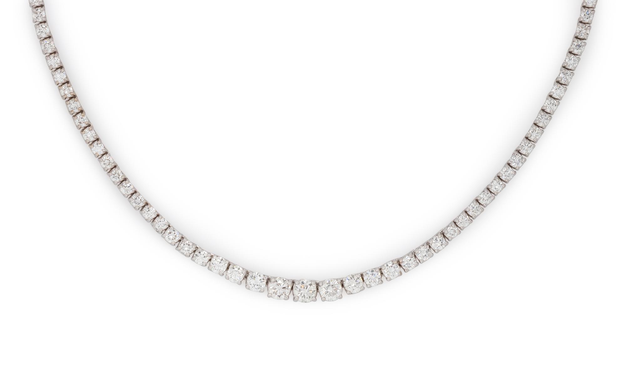 DIAMOND RIVIÈRE NECKLACE