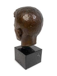 Bust of James Batcheller Sumner, Ph.D., 1946 Nobel Prize Winner — circa 1946-50