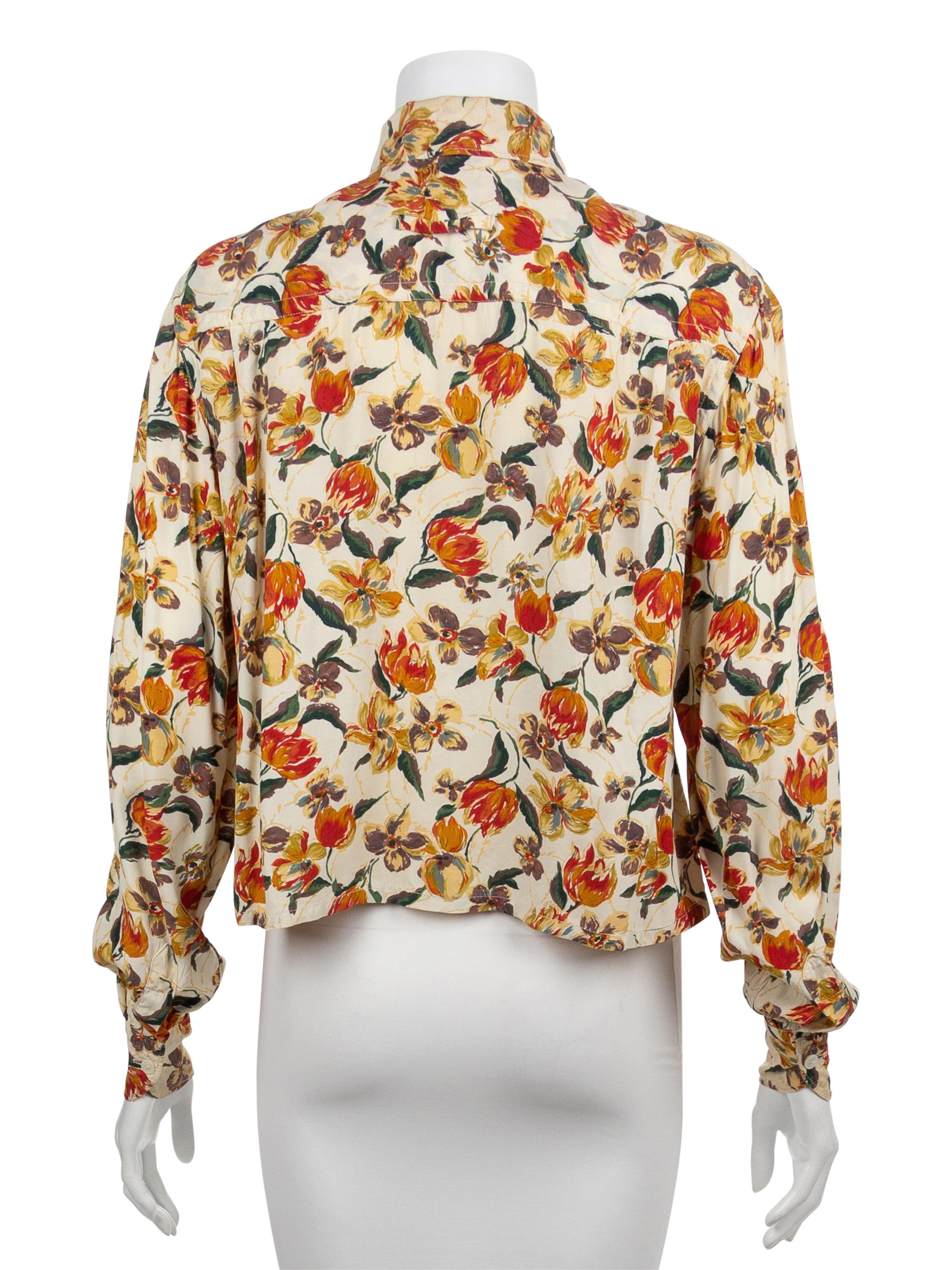 Three Jean Paul Gaultier Blouses, 1980-90s