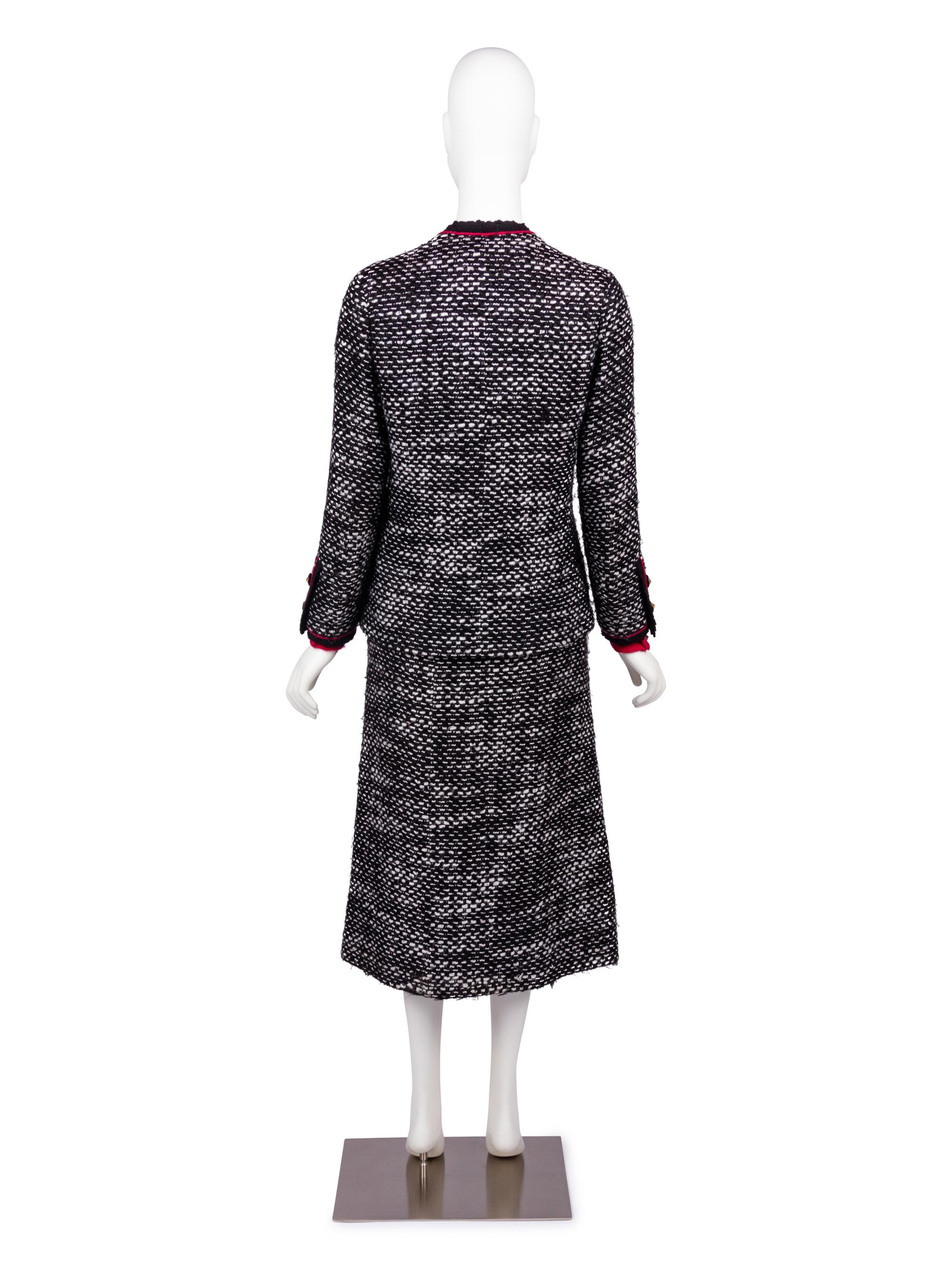 Chanel Haute Couture Suit, Four Pieces, 1970-80s
