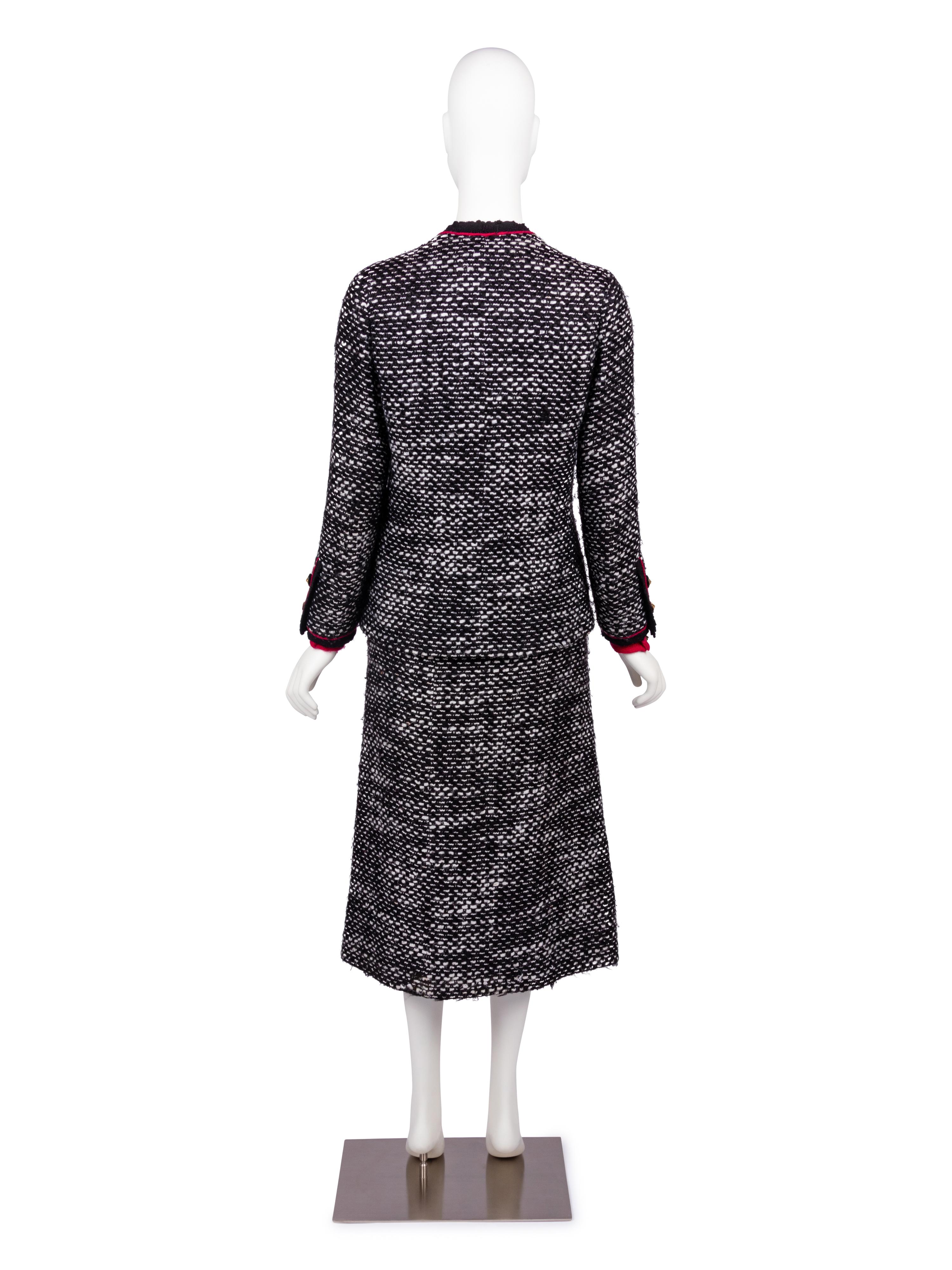 Chanel Haute Couture Suit, Four Pieces, 1970-80s