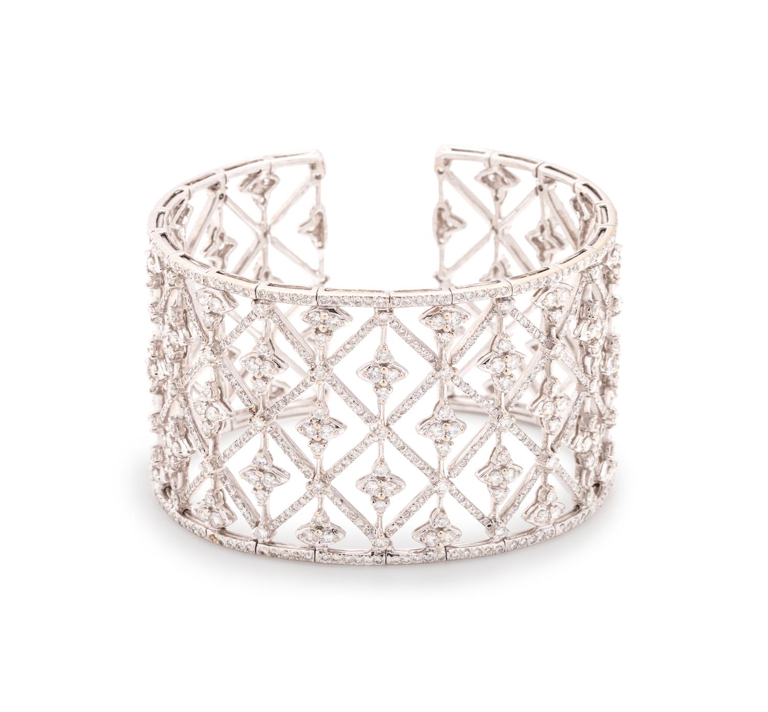 DIAMOND CUFF BRACELET