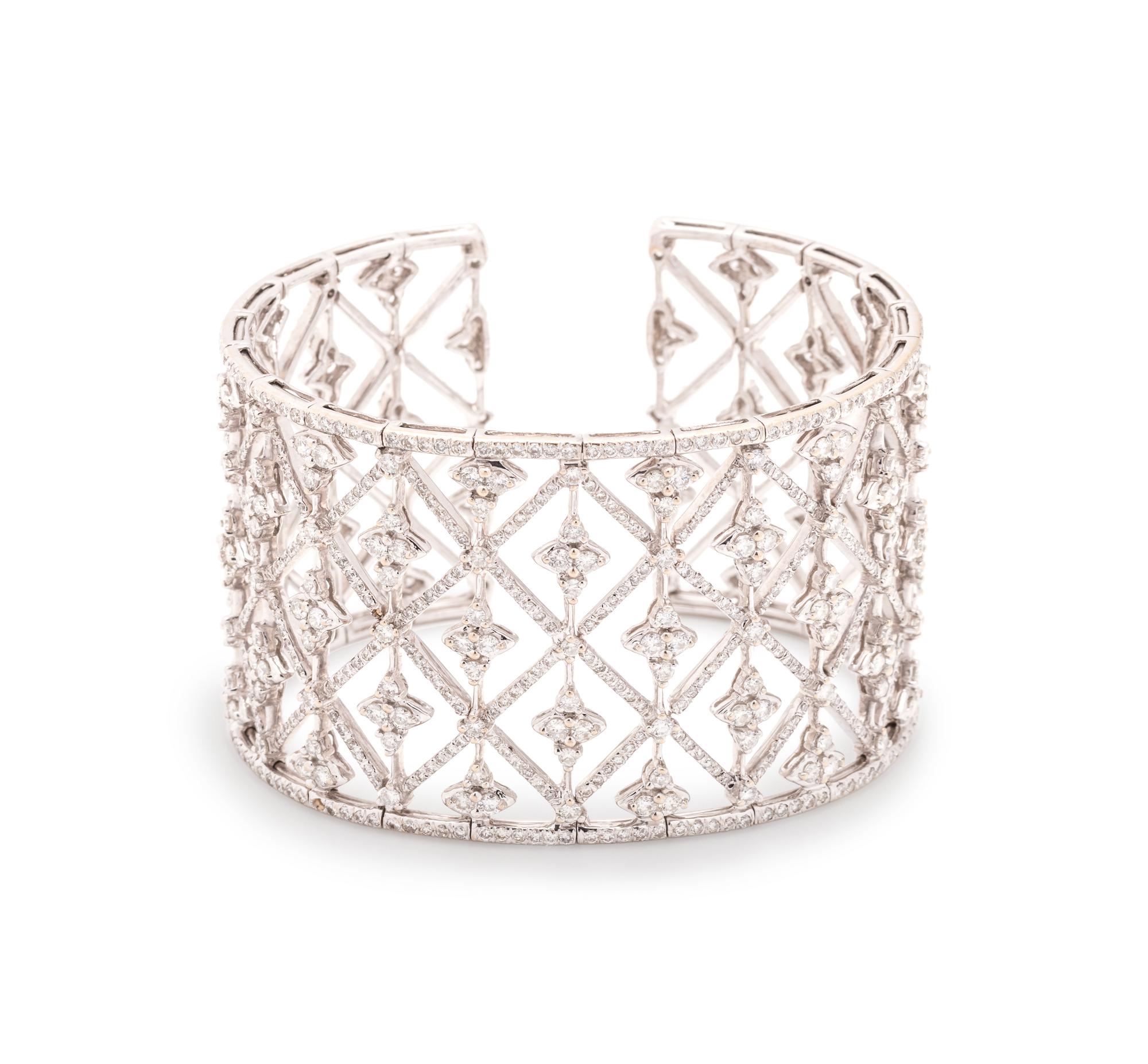 DIAMOND CUFF BRACELET