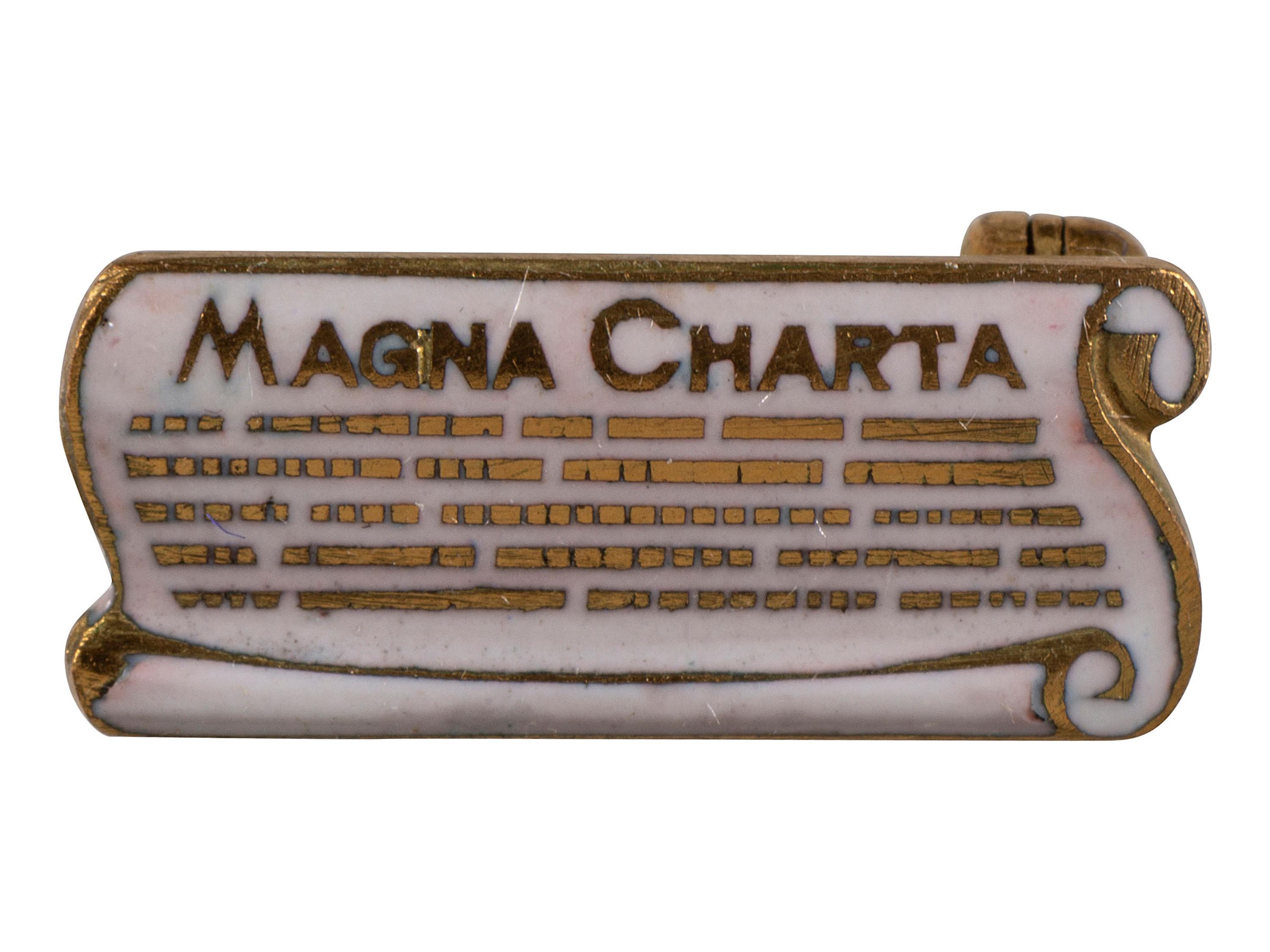 [AMERICANA]. A group of 7 badges identified to Colonial Dames, Daughters of the American Revolution, and other organizations, most 14K gold.