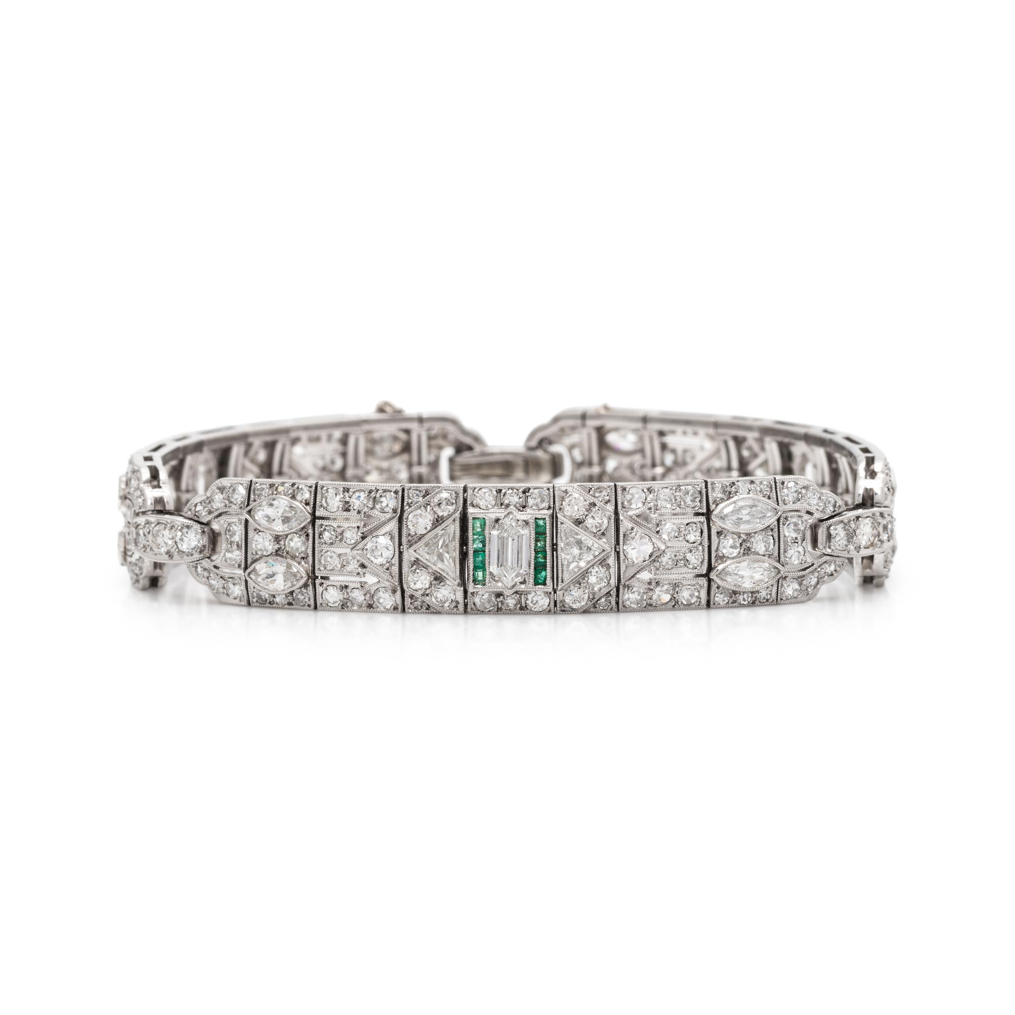 ART DECO, DIAMOND BRACELET