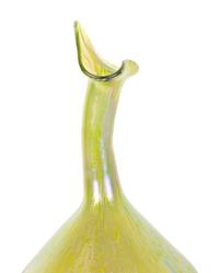 A Loetz Green Rosewater Sprinkler Vase