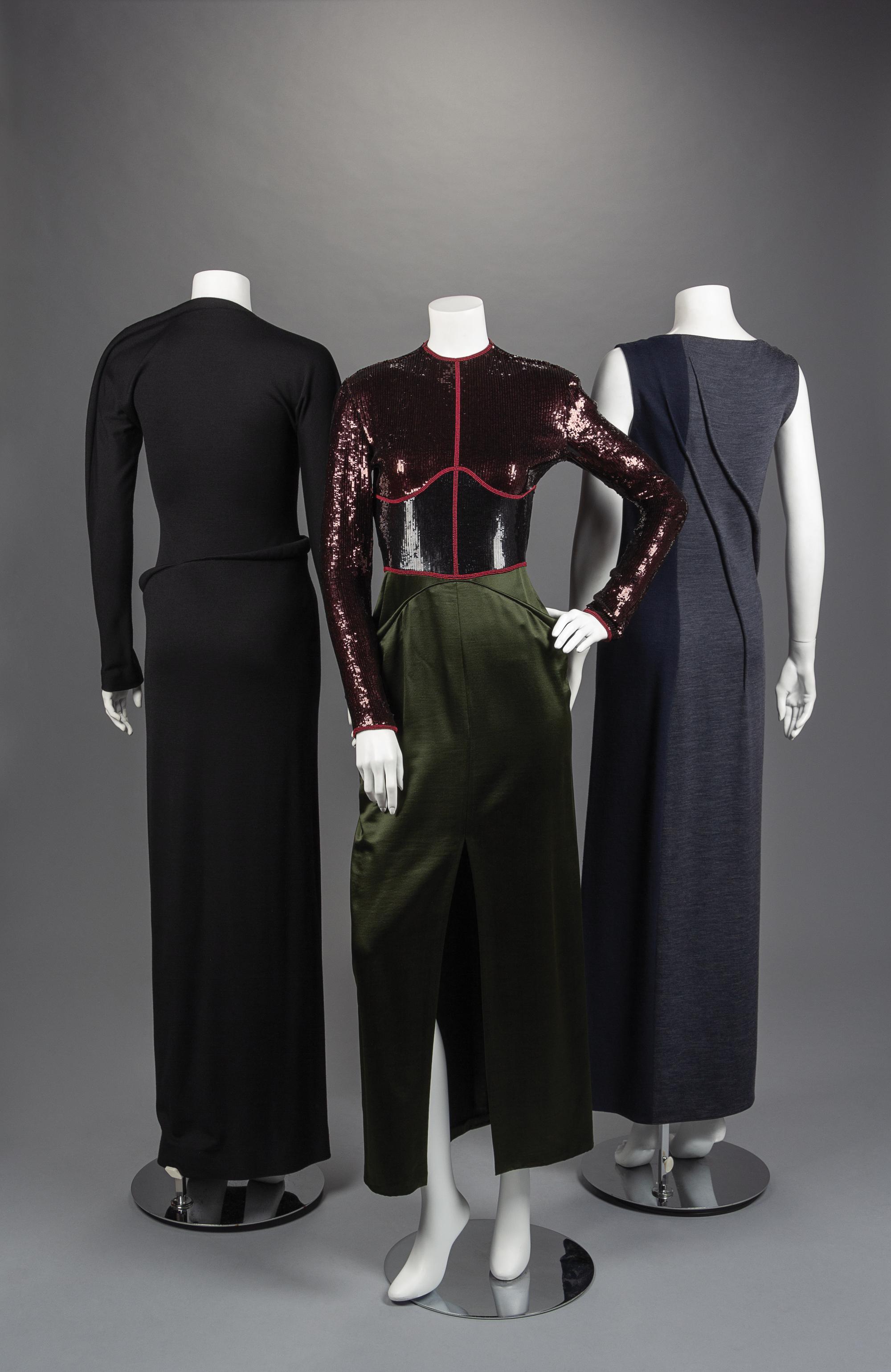 Three Geoffrey Beene Evening Dresses, Fall 1998