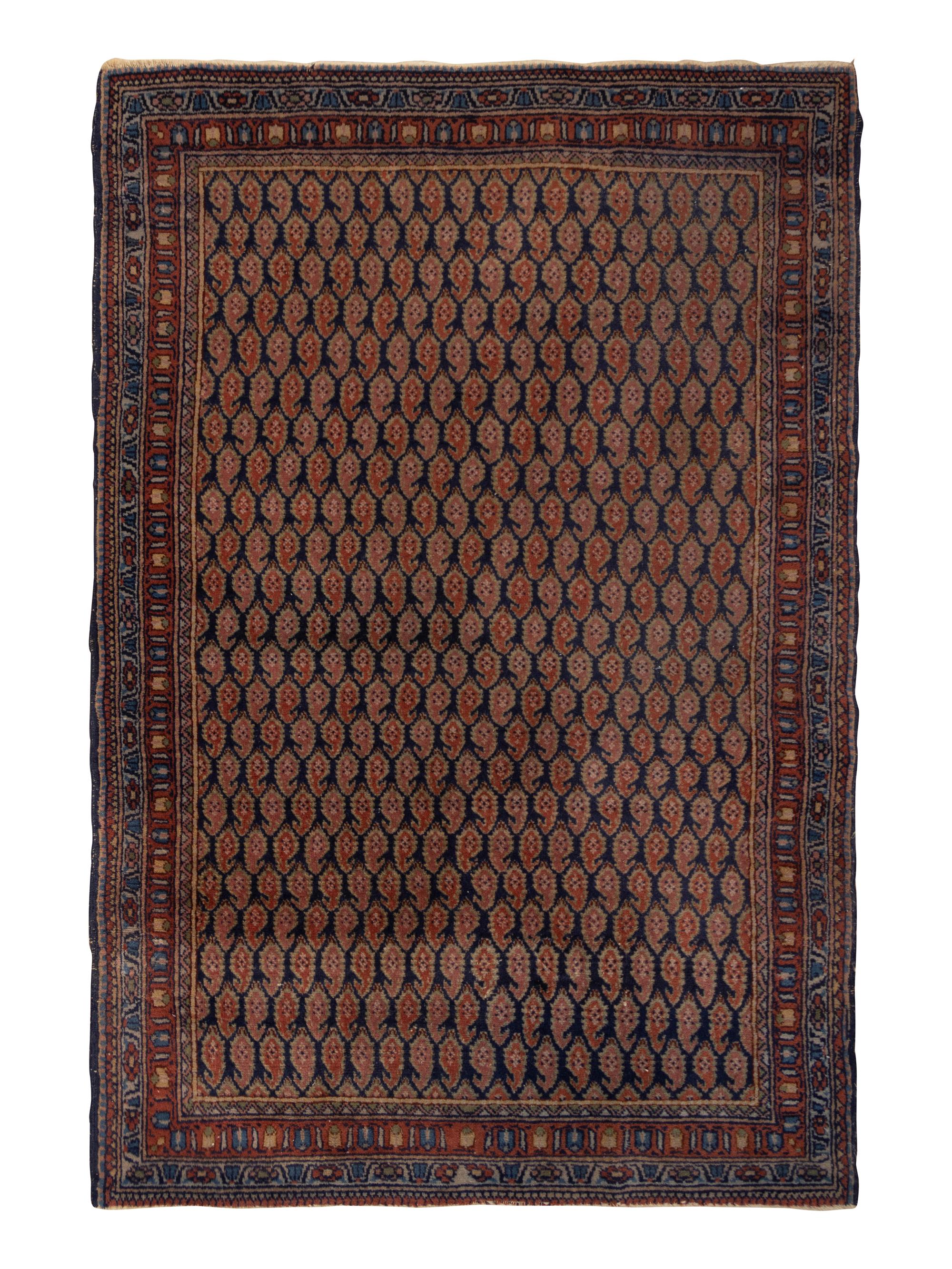 A Persian Boteh Design Rug