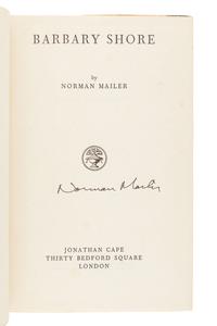 [MAILER, Norman (1923-2007)]. A group of 5 FIRST EDITIONS, comprising: