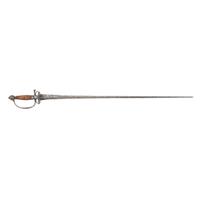 Steel Hilted Small Sword, Likely American