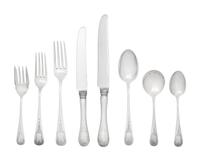 A Canadian Silver Flatware Service