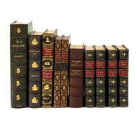 [BINDINGS]. A group of 6 works finely bound, comprising: