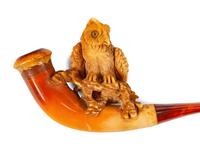 Fifteen Carved Meerschaum Pipes