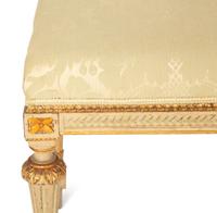 A Six-Piece Louis XIV Style Painted and Parcel Gilt Parlor Suite — 19th/20th Century