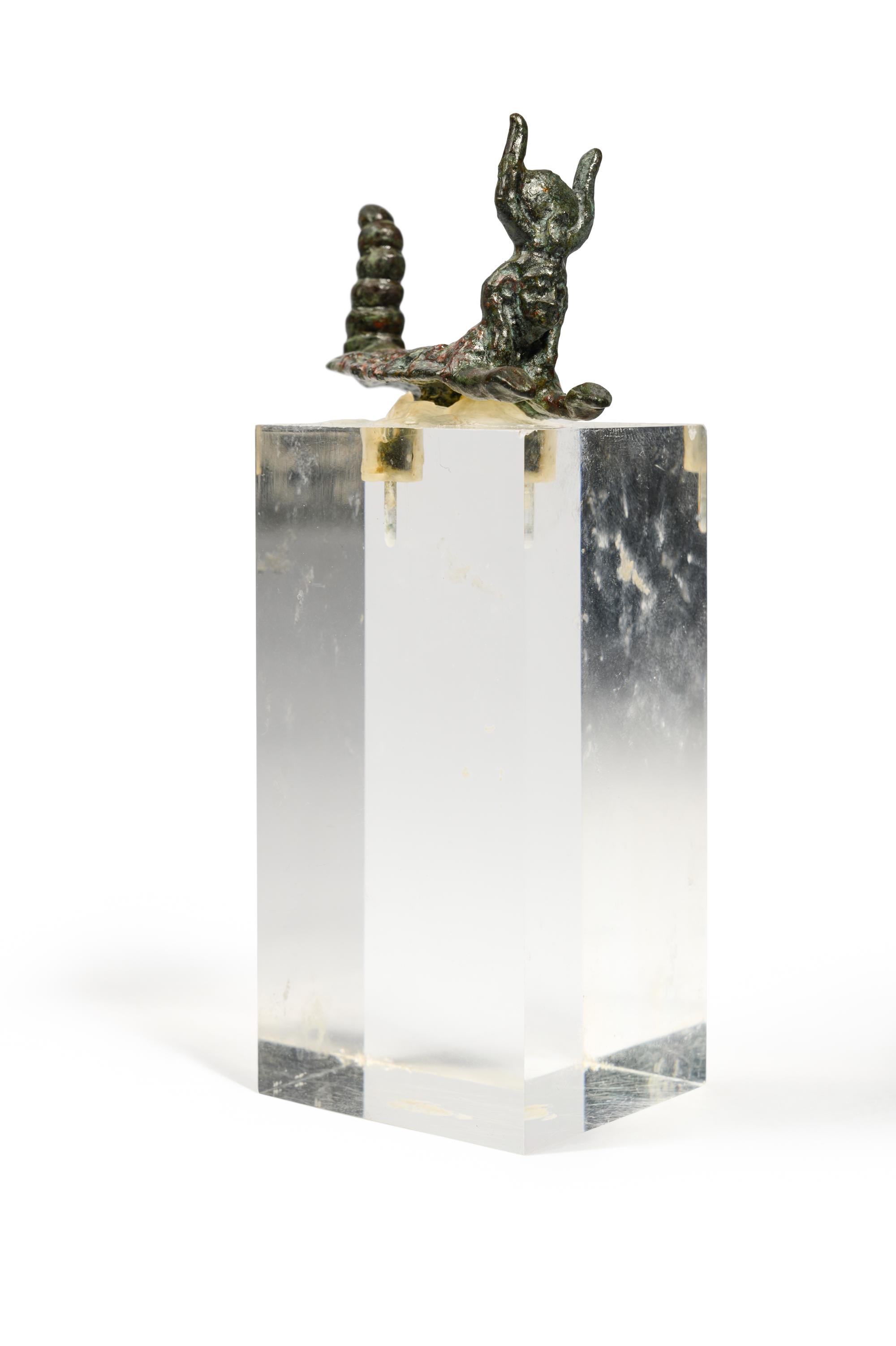 An Egyptian Bronze Scorpion Deity