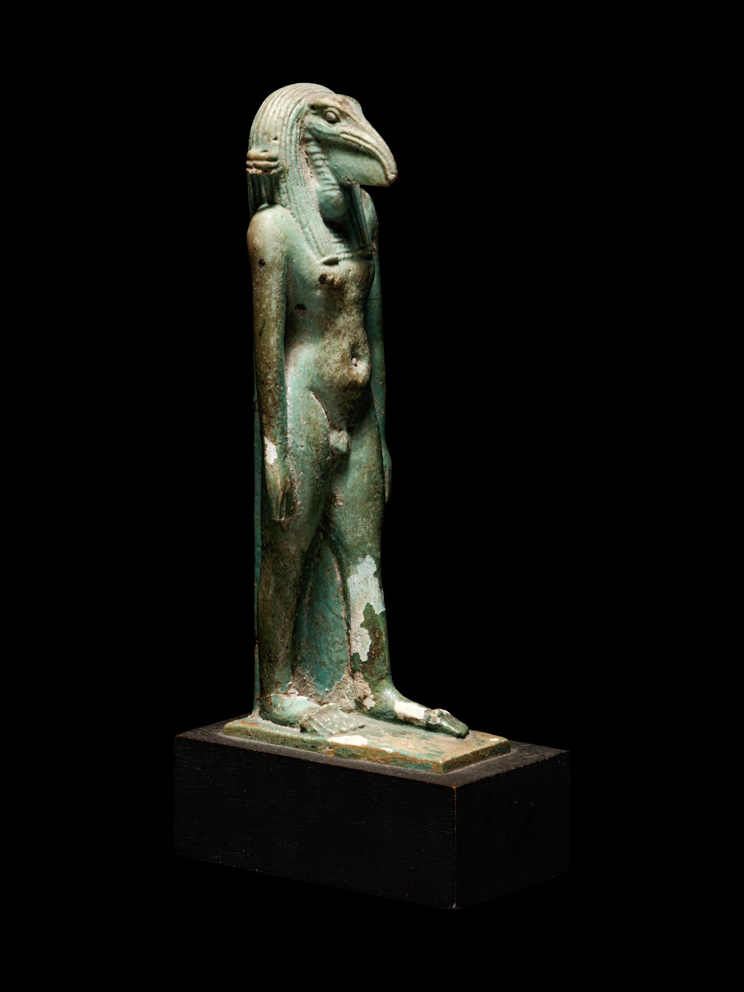 An Egyptian Faience Thoth