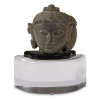 JAIN HEAD OF A TIRTHANKARA North India, 11th-12th Century