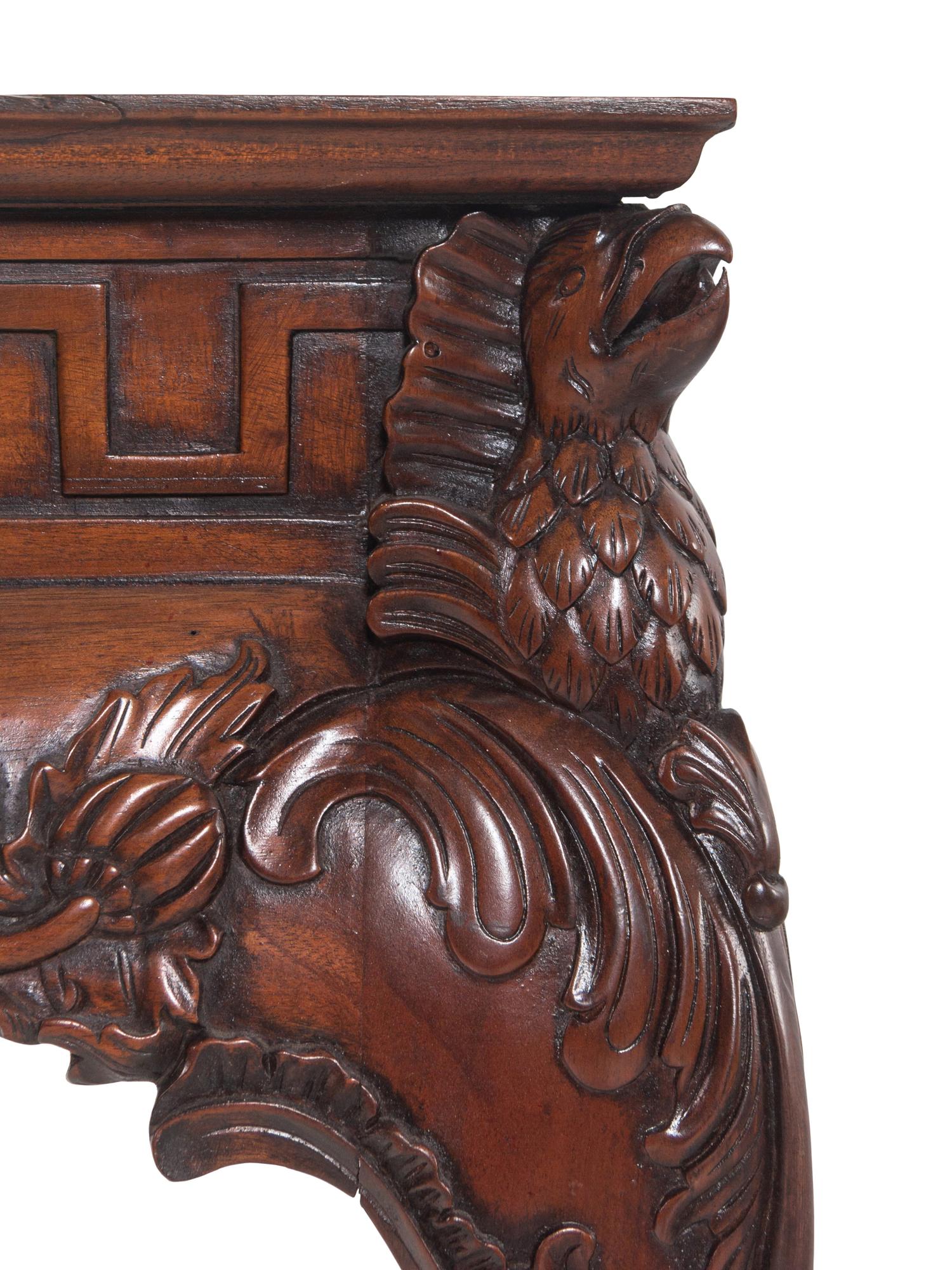 An Irish George III Style Mahogany Center Table