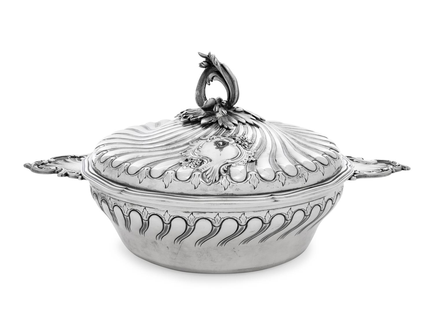 A French Silver Écuelle