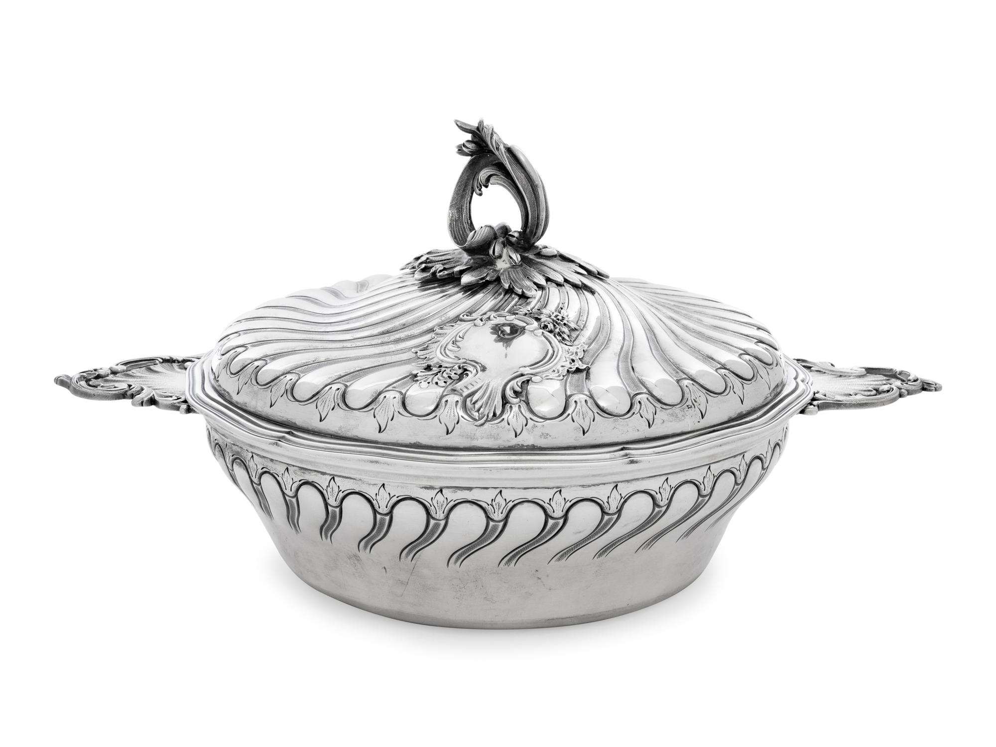 A French Silver Écuelle