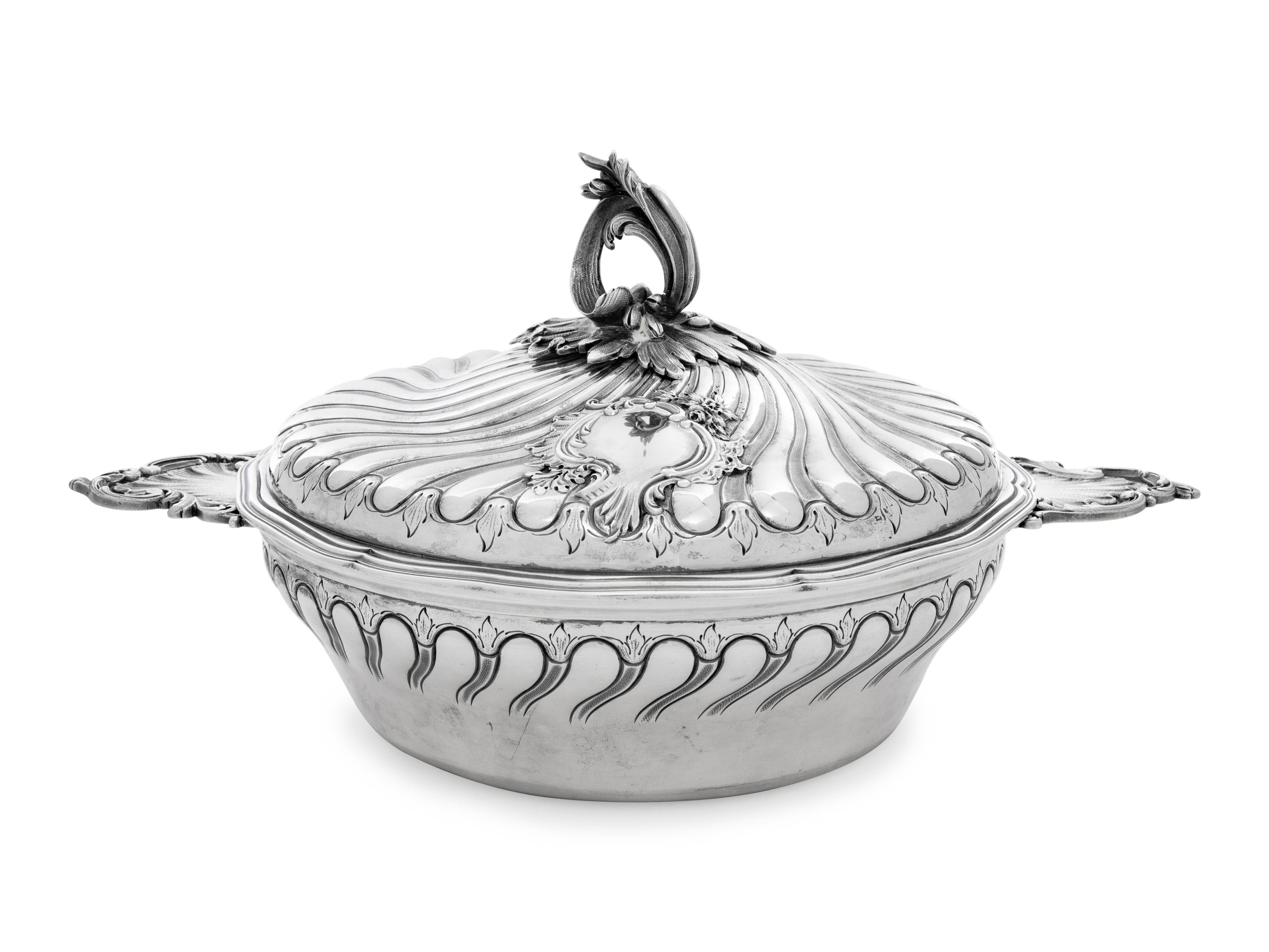 A French Silver Écuelle