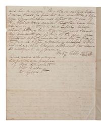 [ENSLAVEMENT & ABOLITION]. A group of 4 documents identified to the Carr and Tebbs families of Virginia, incl. references to the manumission and sale of enslaved persons.