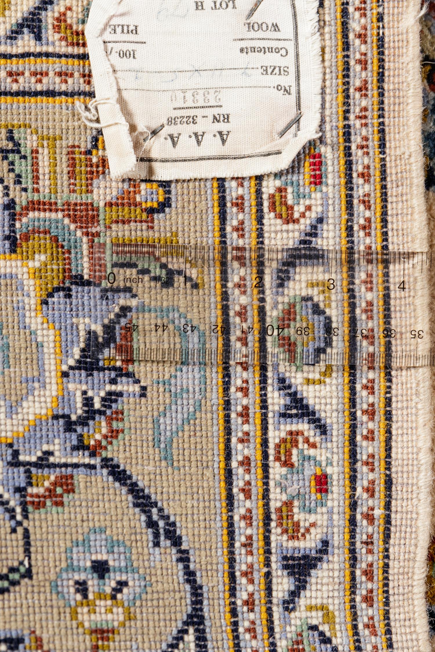 A Kashan Wool Rug