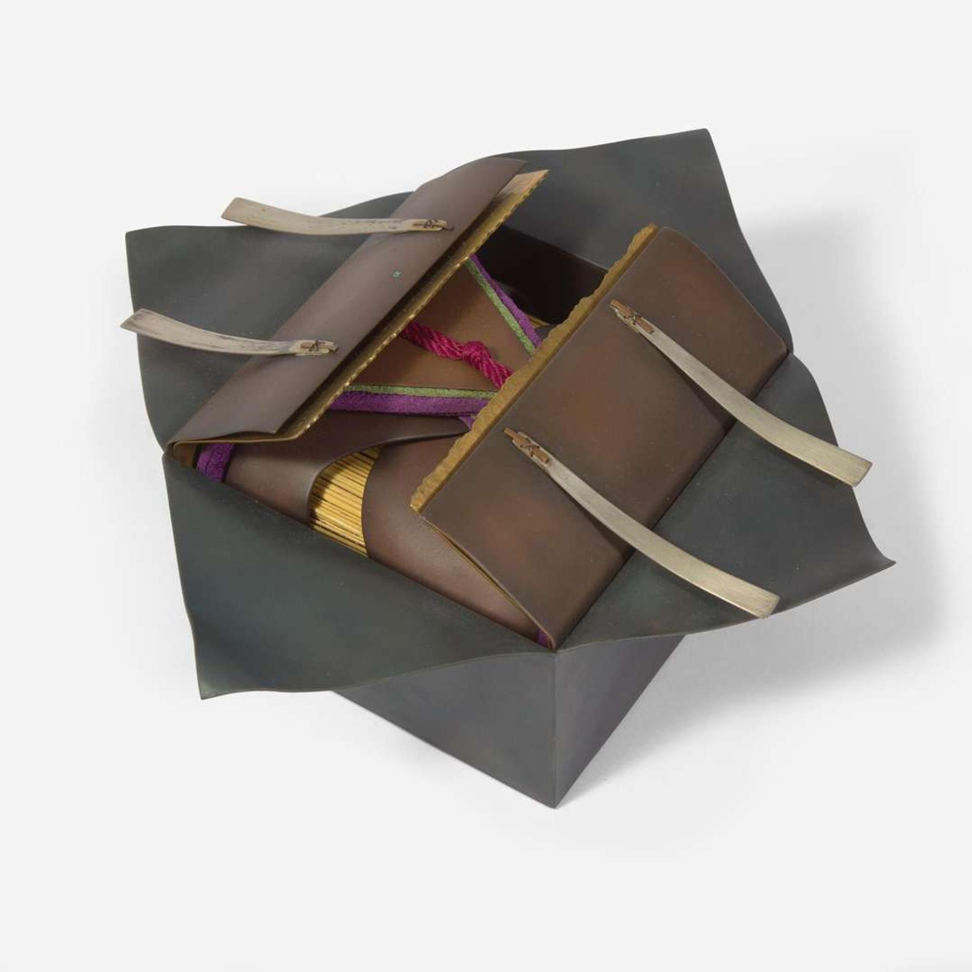 Carol Kumata (American, b. 1949) Three Brooches and Two Sculptures, USA, circa 1979