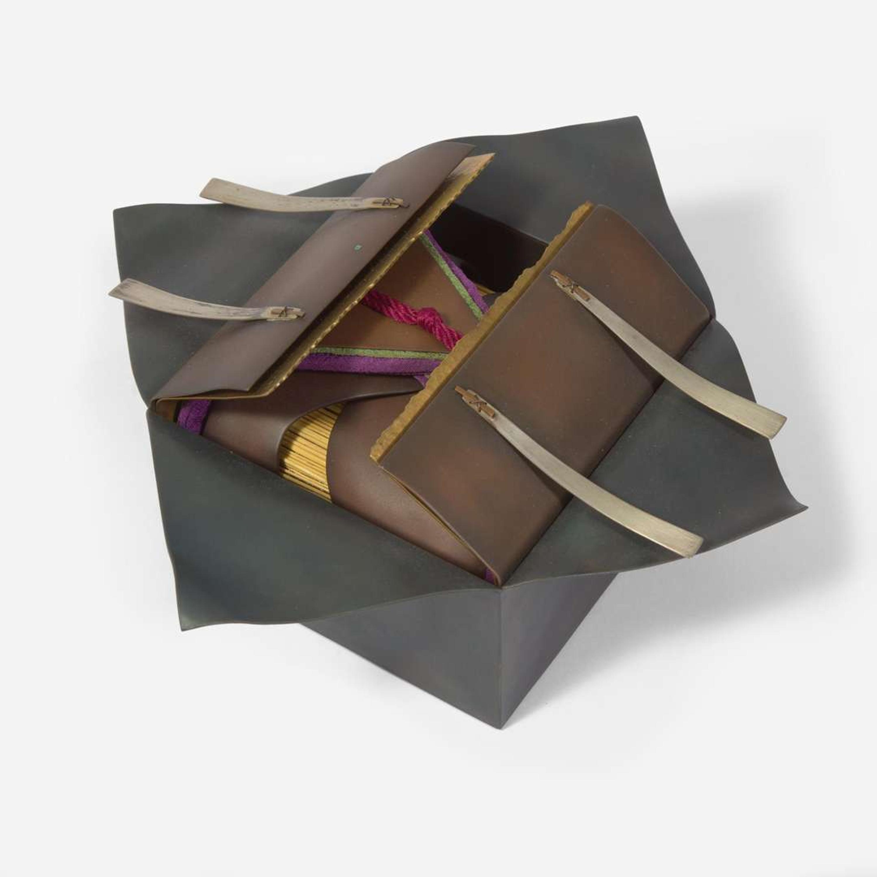 Carol Kumata (American, b. 1949) Three Brooches and Two Sculptures, USA, circa 1979