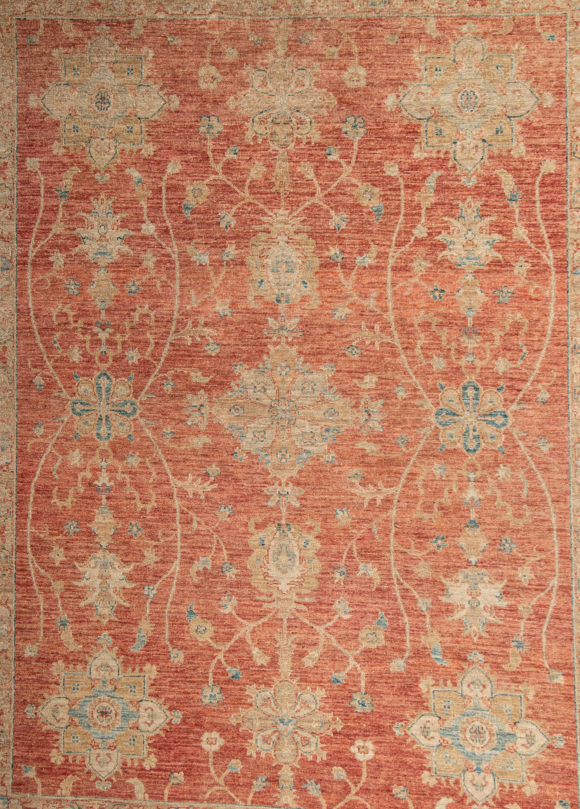 An Oushak Wool Rug