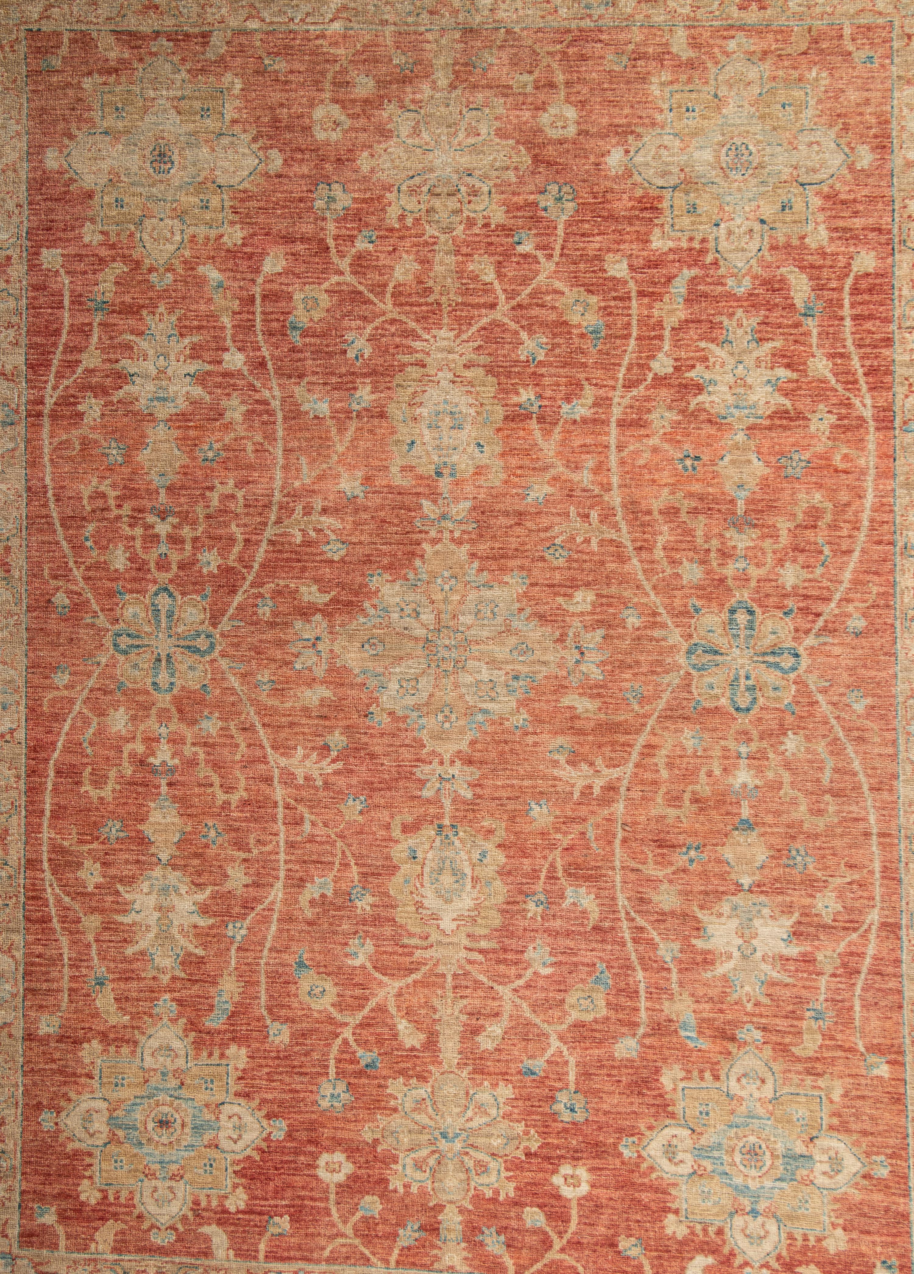 An Oushak Wool Rug