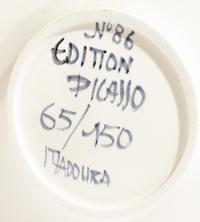 Pablo Picasso (Spanish, 1881-1973) — Oiseau no. 86 (A.R. 484), 1963