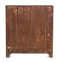 A Country Grain Painted Poplar Jelly Cupboard