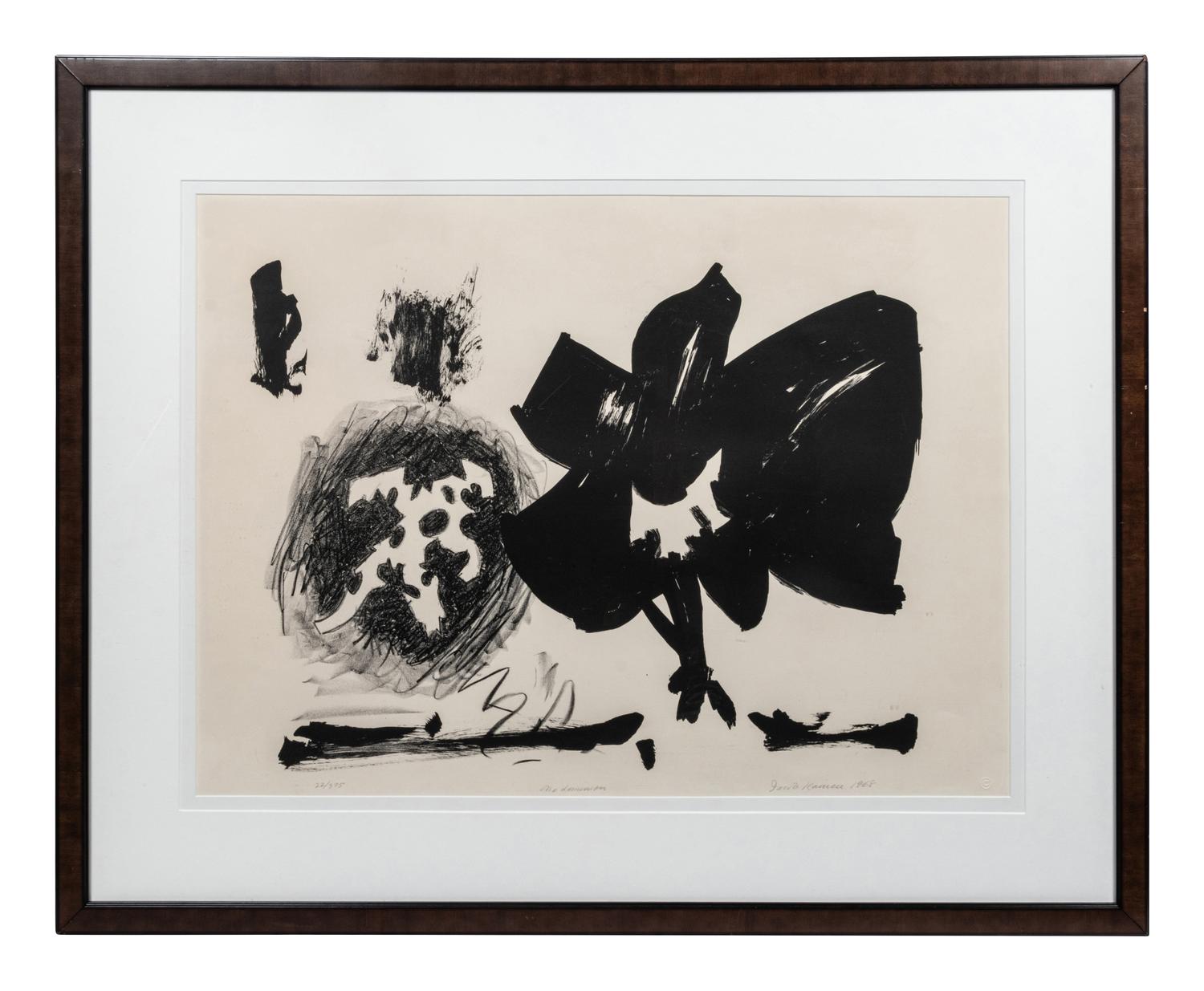 A Pair of Prints ( No Dominion , 1968 and Bright Surround, 1989)