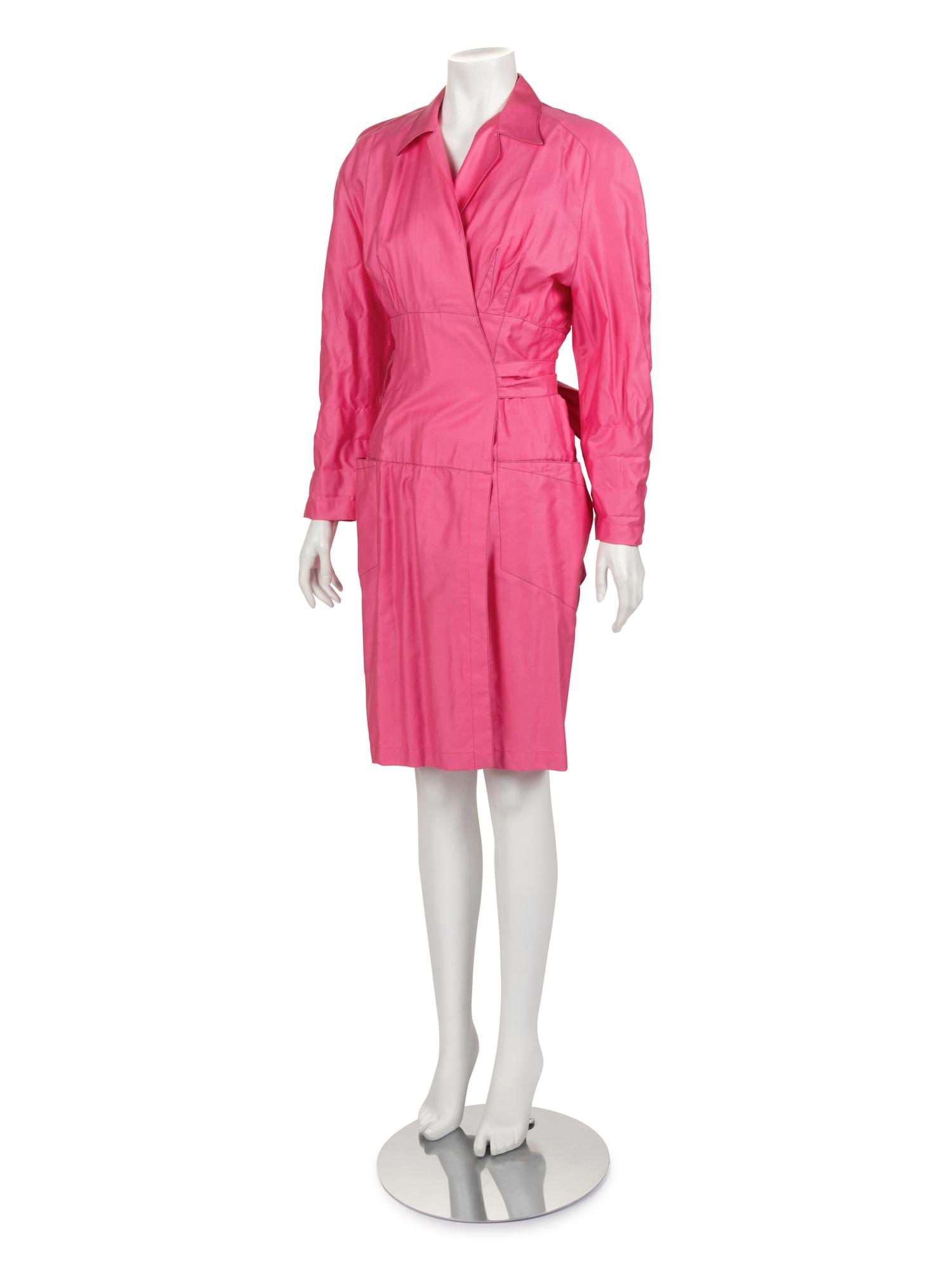 Thierry Mugler Wrap Dress, 1980s