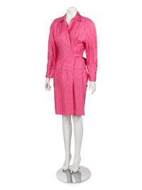 Thierry Mugler Wrap Dress, 1980s