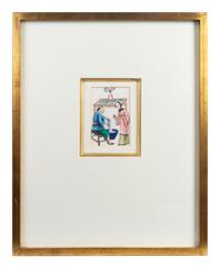 A Set of Twelve Chinese Export Pith Paintings — 19TH/20TH CENTURY