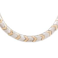 TIFFANY & CO., STERLING SILVER AND YELLOW GOLD SET
