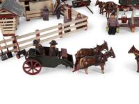 A German Farmhouse Toy Set