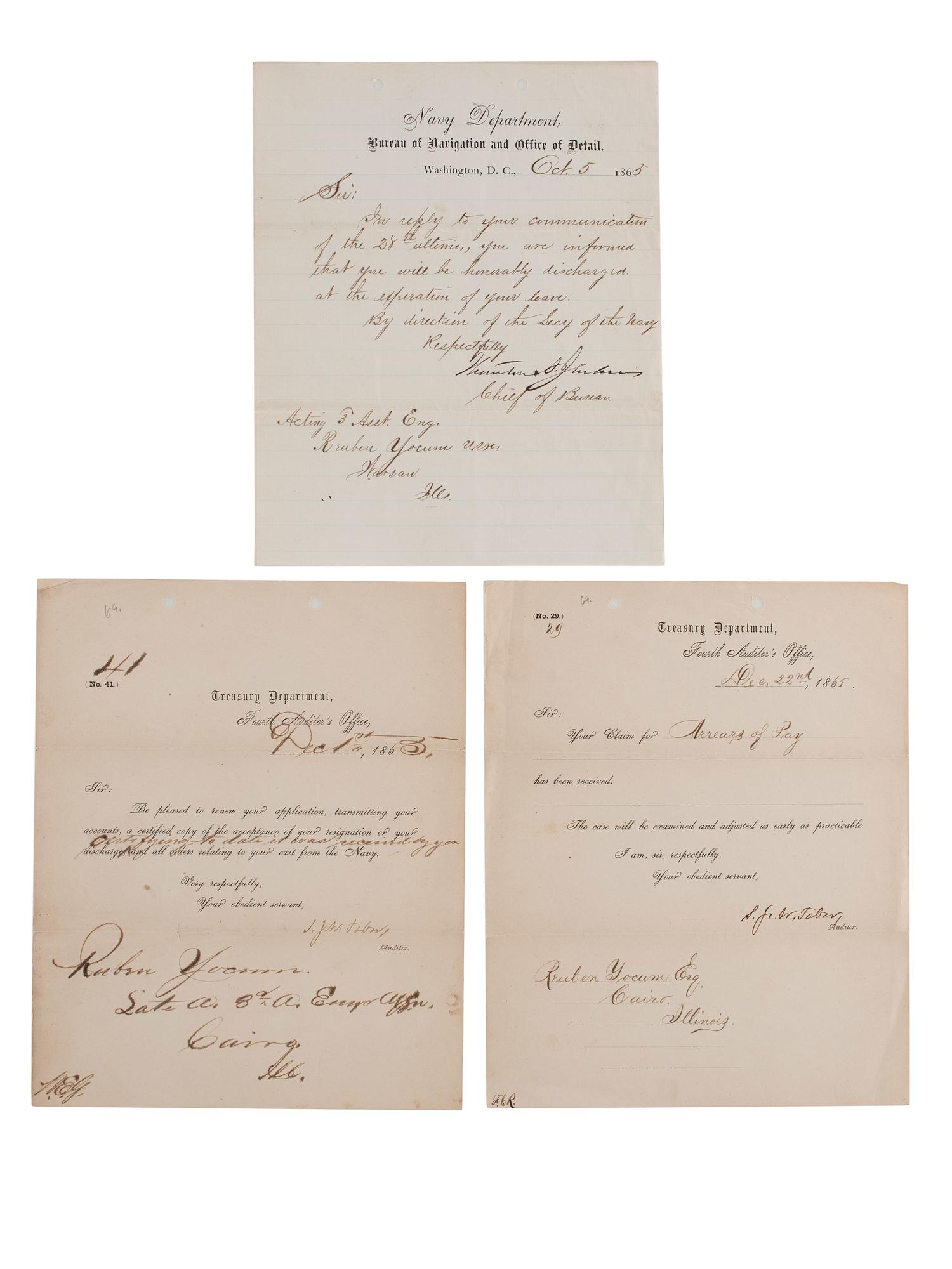 [SLAVERY & ABOLITION] -- [COCKRAN, Francis S. (1814-1886)]. Archive of letters to Maryland abolitionist and Underground Railroad supporter, comprising: