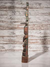 Northwest Coast Polychrome Totem Pole