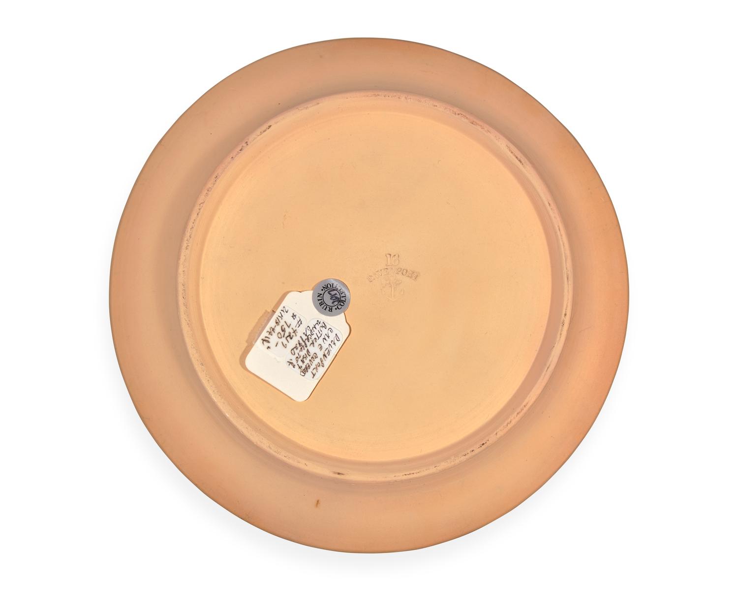 A Davenport Caneware Butter Dish